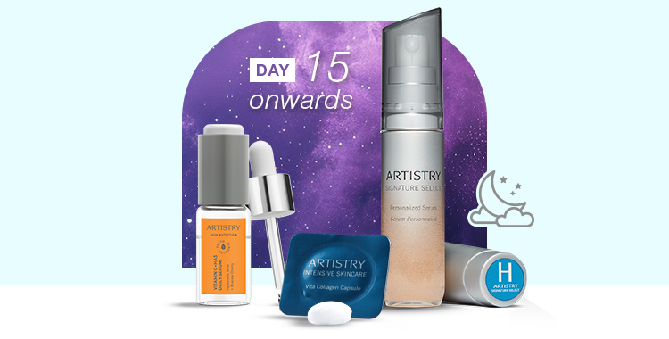 Day 15 onwards: Brightening Boost or Personalised Skincare