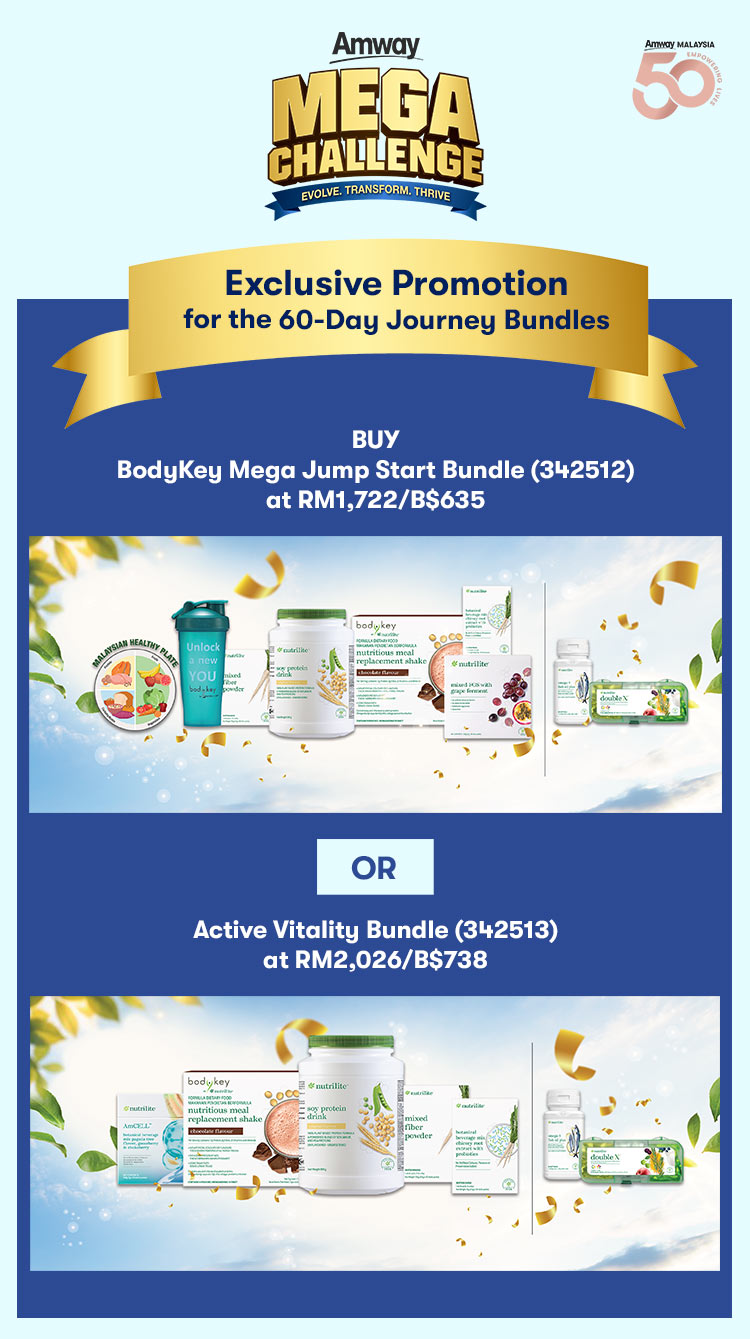 Amway Mega Challenge Exclusive Promo: BodyKey Mega Jump Start