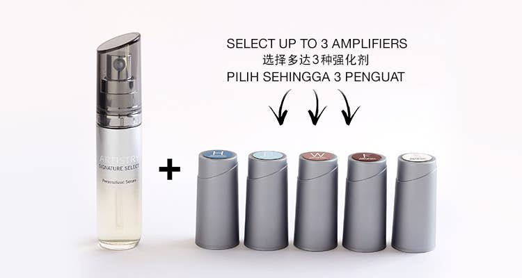 ARTISTRY SIGNATURE SELECT Personalized Serum with five Amplifiers 