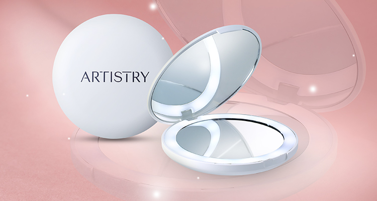 ARTISTRY Makeup GWP LED Compact Mirror