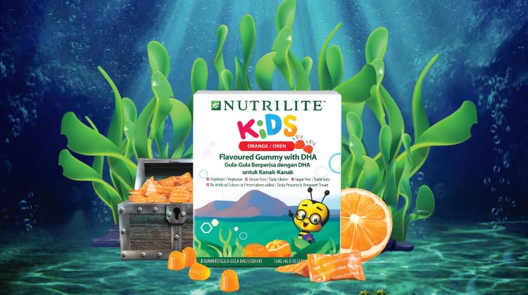 Nutrilite Kids Flavoured Gummy with DHA2