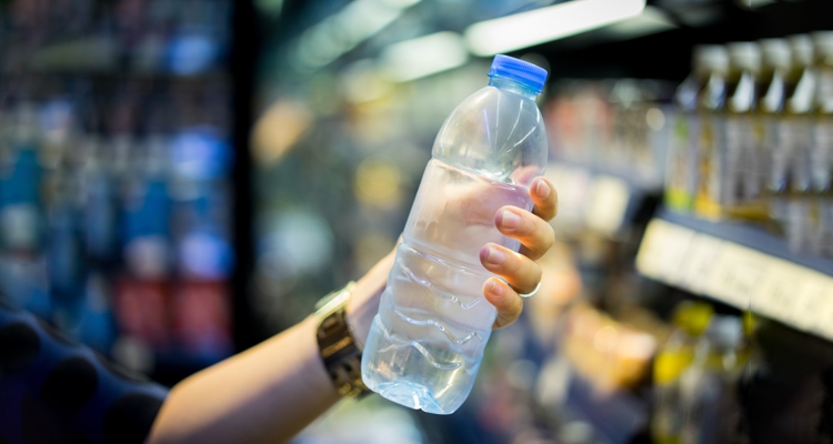 The impact of plastic water bottles