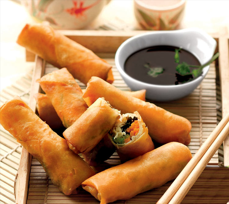 CNY Recipe with Philips Airfryer Fried Spring Rolls 3