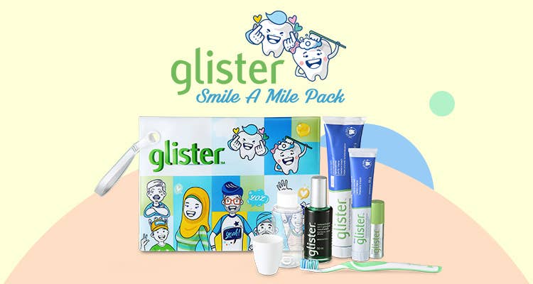 GLISTER Smile A Mile Pack 2 