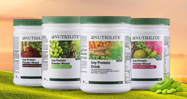 Nutrilite Soy Protein Drink is available in 4 flavours.jpg