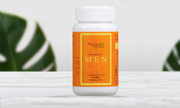 Tropical Herbs Formulation for Men