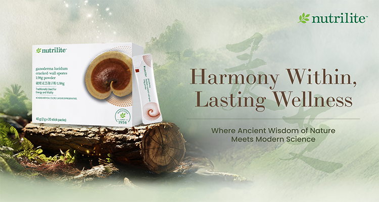 Nutrilite Ganoderma Lucidum Cracked-Wall Spores Powder