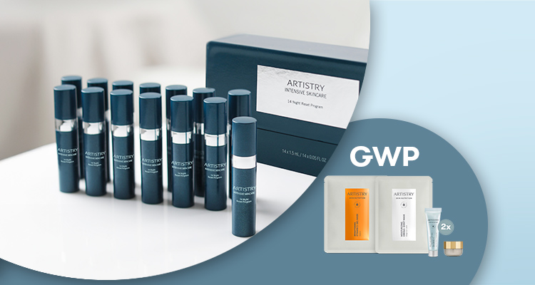 ARTISTRY INTENSIVE SKINCARE 14-Night Reset Program GWP ARTISTRY