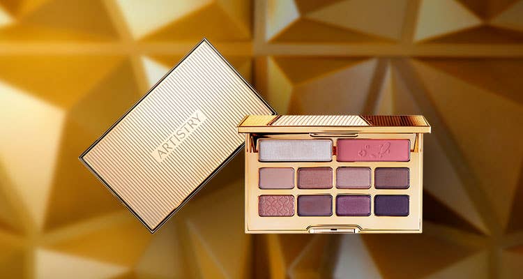ARTISTRY Festive Colors Gift Set with FREE Skincare Foils 