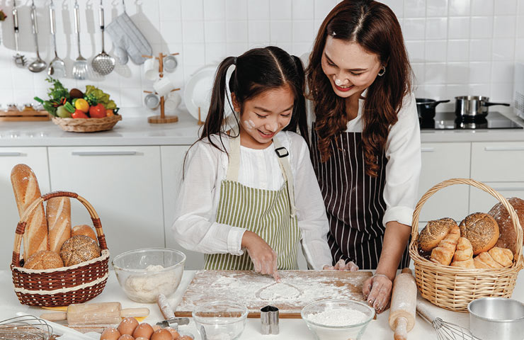 Bake your own bread cookies and cakes