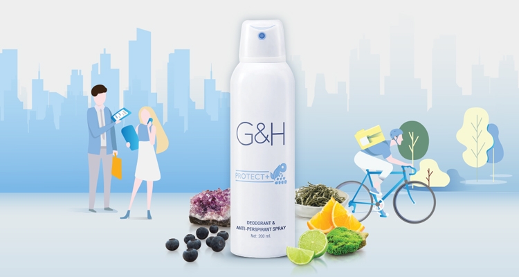 G & h deodorant