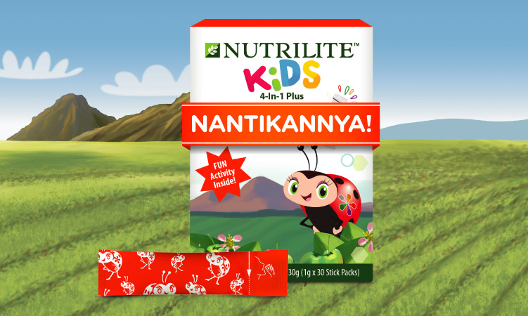Nutrilite Kids 4-in-1 Plus supplement coming soon b