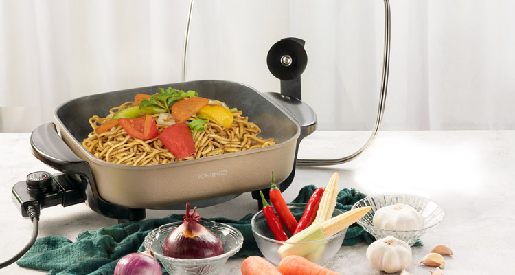 Khind Multifunction Electric Skillet 1