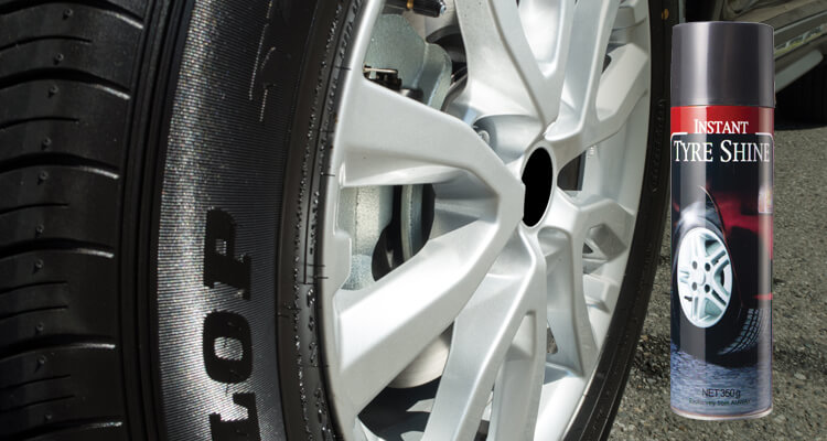 Give your tyres a facelift with the Amway Home Instant Tyre Shine
