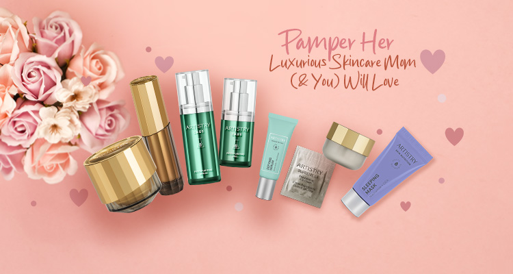 Pamper Mom: ARTISTRY SUPREME LX & LABS GWP Skincare Minis