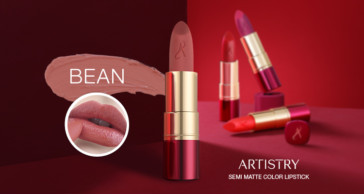 ARTISTRY Semi Matte Color Lipstick new shade - Bean