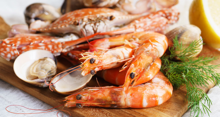 Prep your seafood ingredients for the shellout recipe