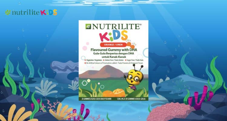 Nutrilite Kids Flavoured Gummy with DHA 