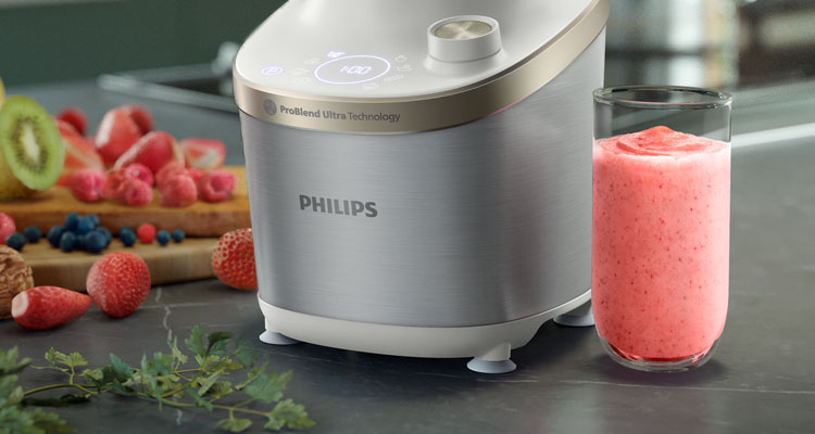 Philips Serie 7000 1500W Blender Glass Black