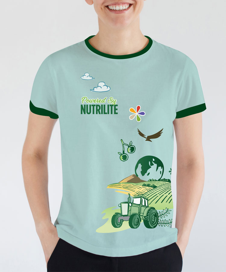 Exclusively designed Nutrilite ActivPower Run 2021 t-shirt.jpg