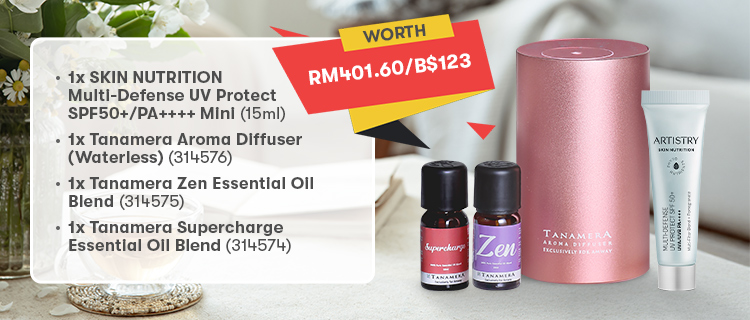 ARTISTRY SUPREME LX GWP Tanamera, Skincare Minis & Foils | AmwayNow