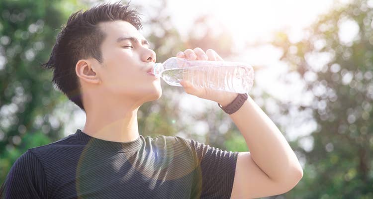 Brave the Heat with a Bottle of True Water 