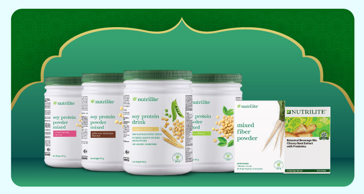 Nutrilite GUTPROtein Set PWP XS Energy Drink Cranberry-Grape