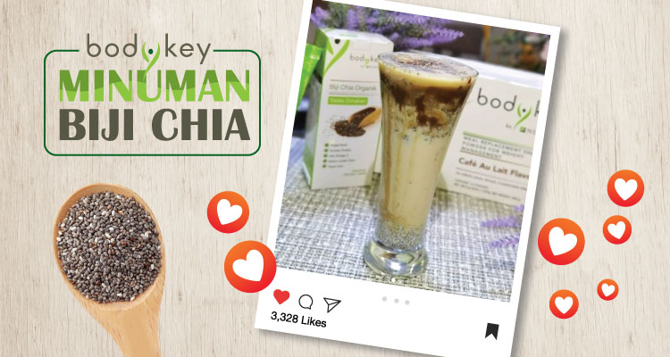 Resipi Minuman Biji Chia - Dalgona Café | BodyKey | AmwayNow