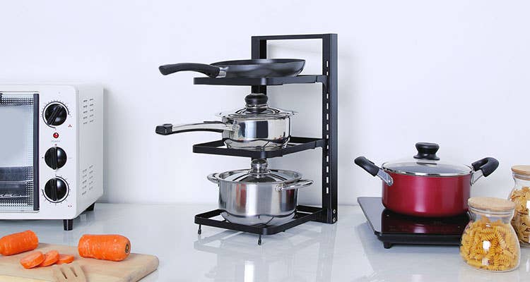 GWP 3-Tier Pot Organiser Rack 