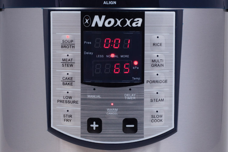 Noxxa electric multifunction online pressure cooker