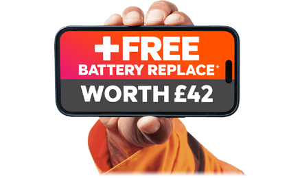 FREE Battery Replace worth £42