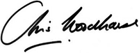 Chris Woodhouse signature