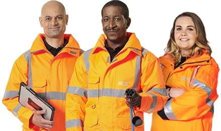 Three RAC patrol workers