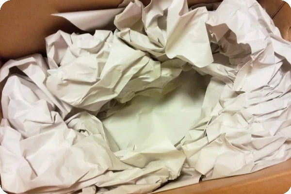 Paper Nest for Dried Flowers