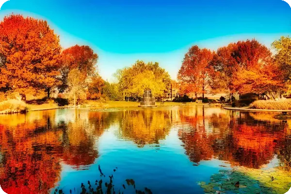 Goodale Park, located in the Victorian Village area of Columbus, Ohio