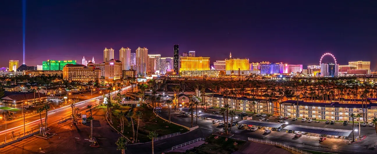 A photo of the Las Vegas Strip Skyline