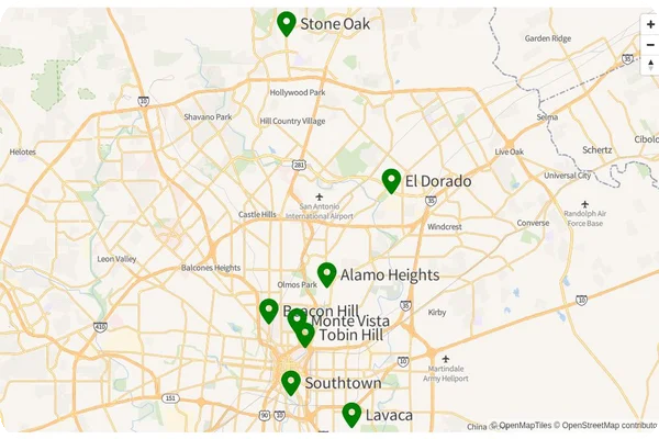 map visualization