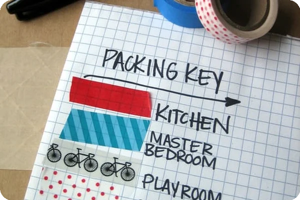 How to Color-Code Moving Boxes (and Why It Works)