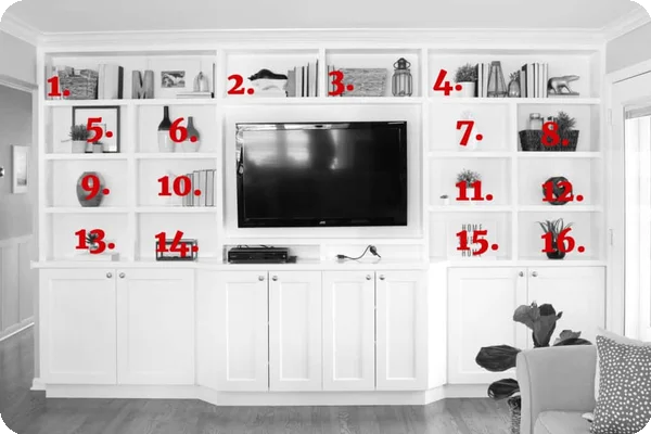 A demonstration of a shelf-packing numbering system