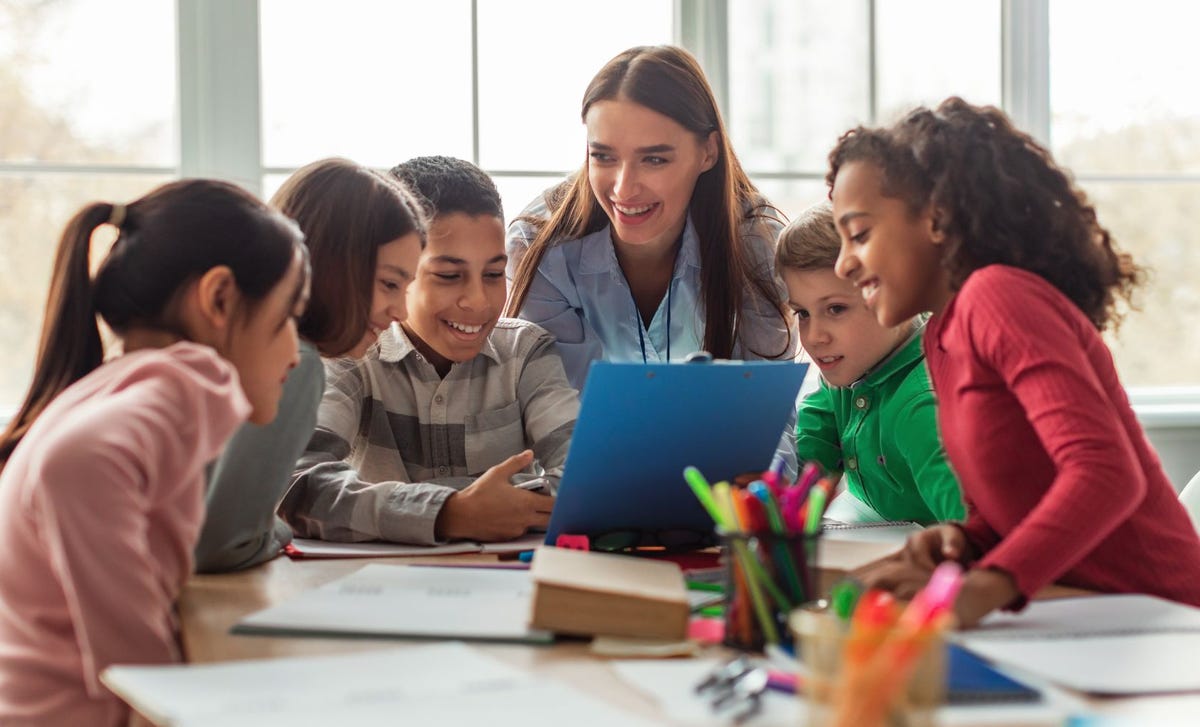 Skupinski jezikovni tečaji za otroke.