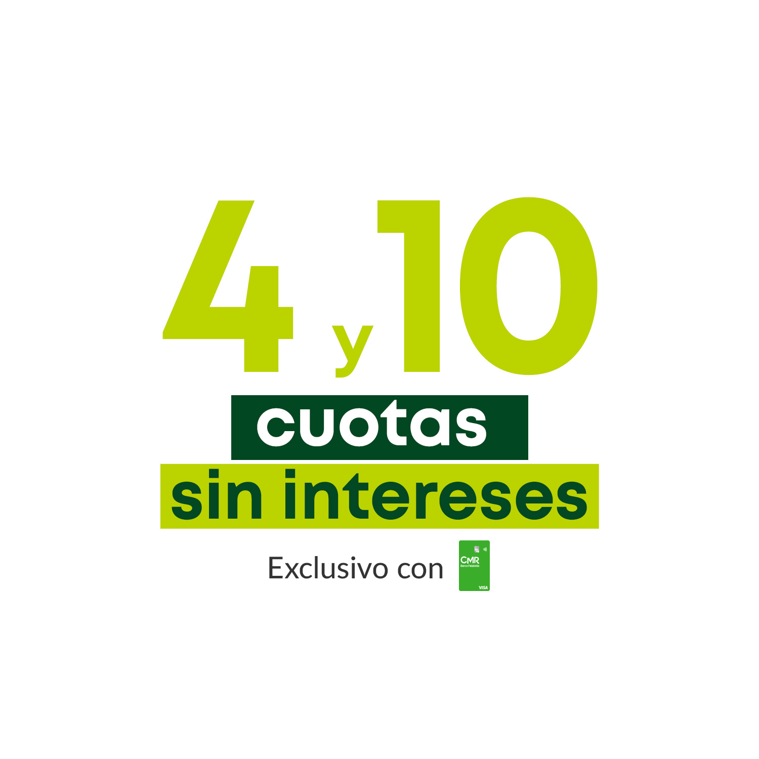 10 Cuotas Sin Intereses