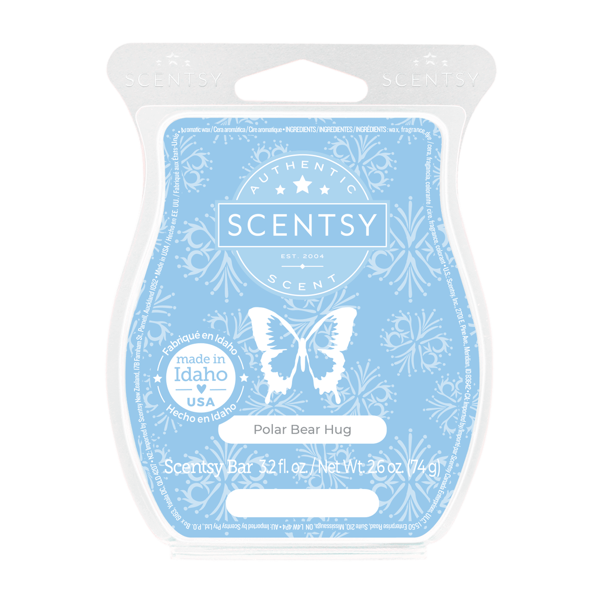 Polar Bear Hug Scentsy Bar