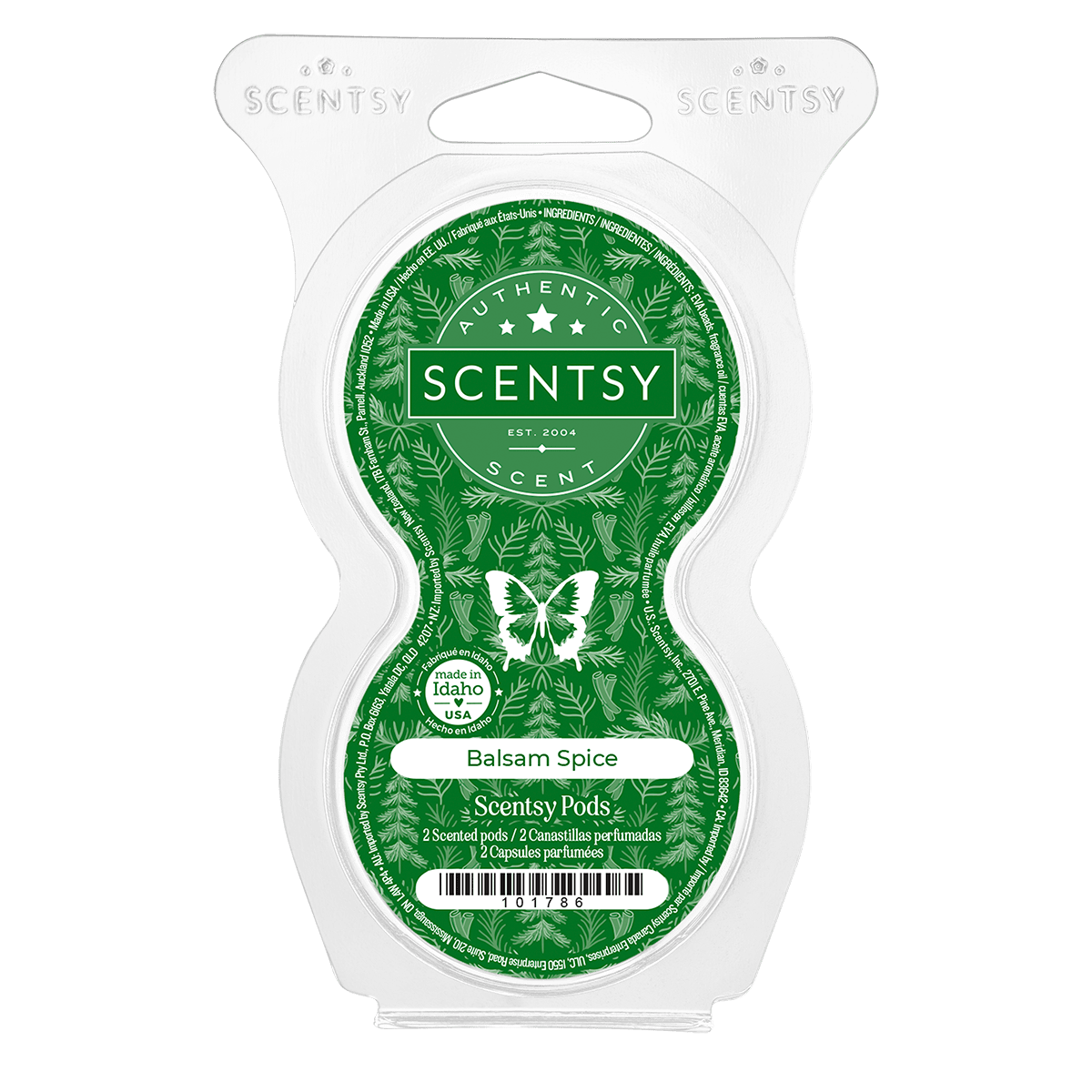 Balsam Spice Scentsy Pod Twin Pack