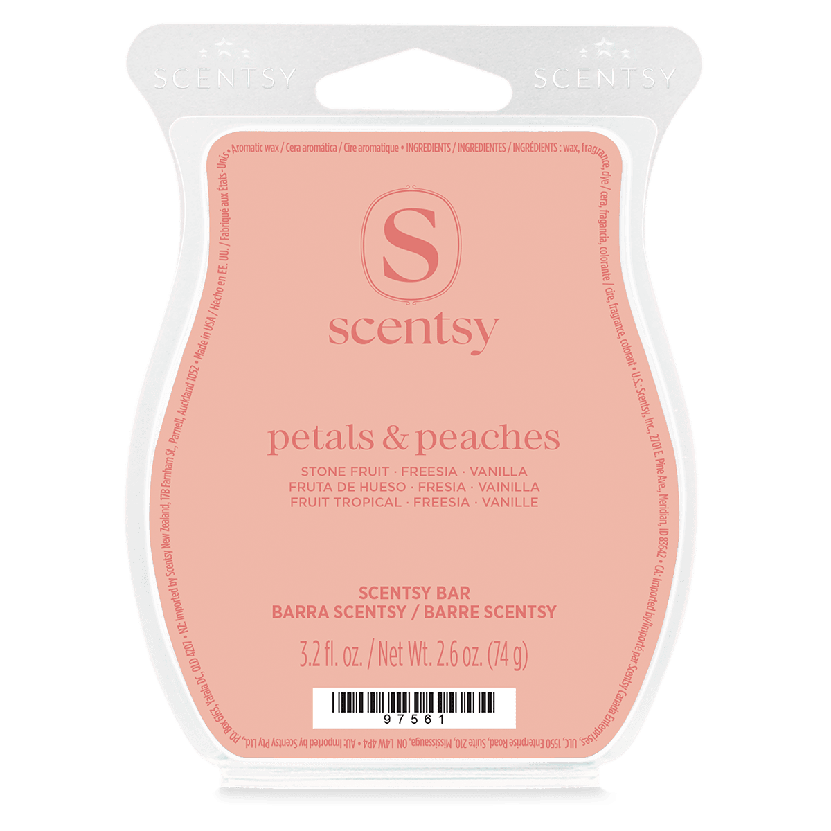 Petals & Peaches Scentsy Bar