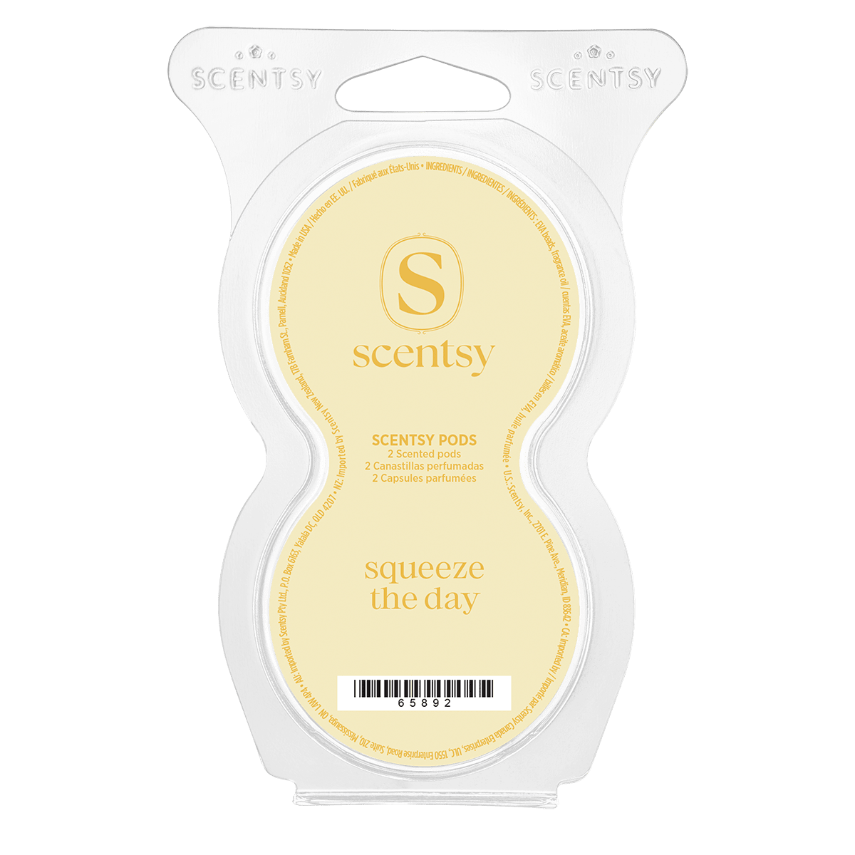 Squeeze the Day Scentsy Pod Twin Pack