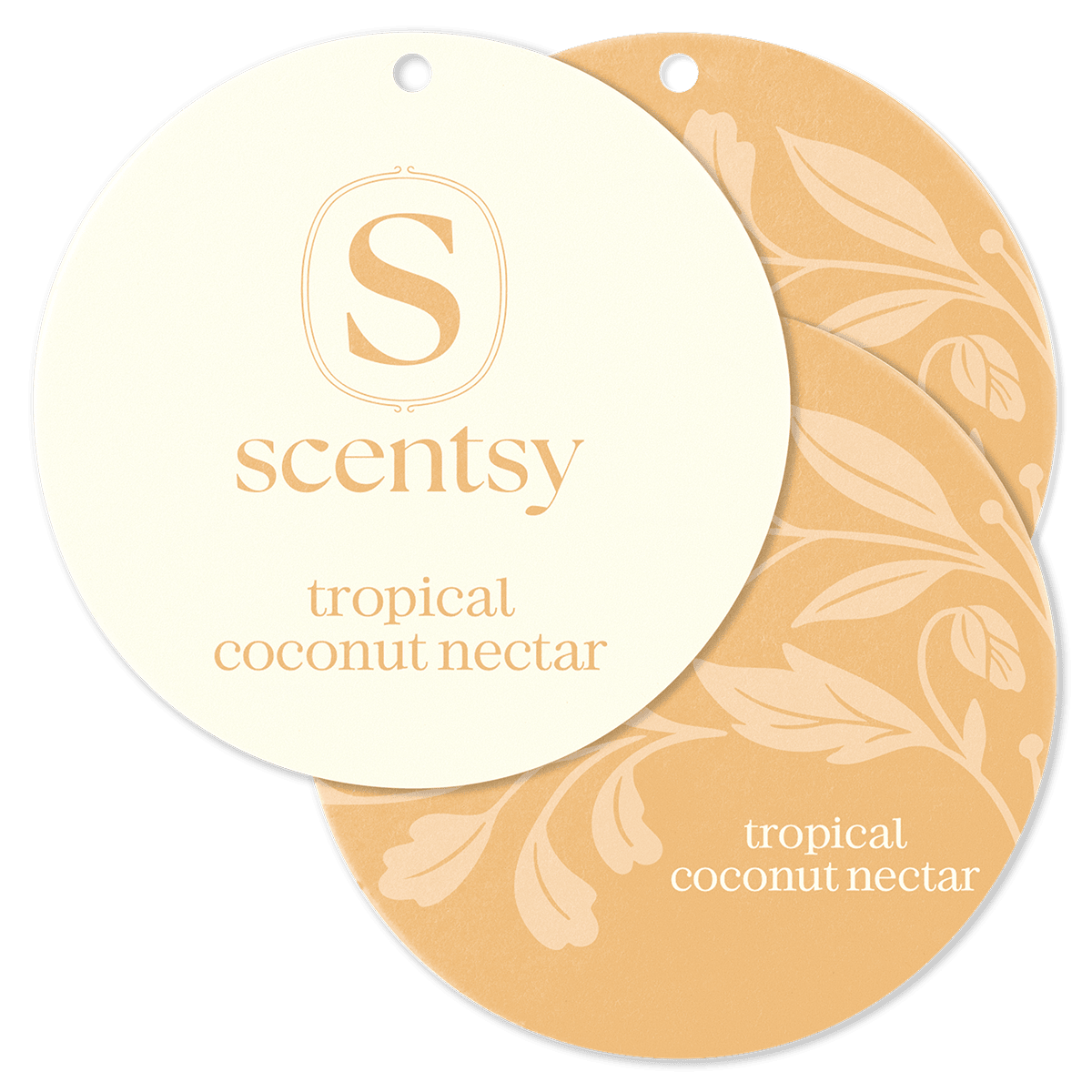Tropical Coconut Nectar Scent Circles