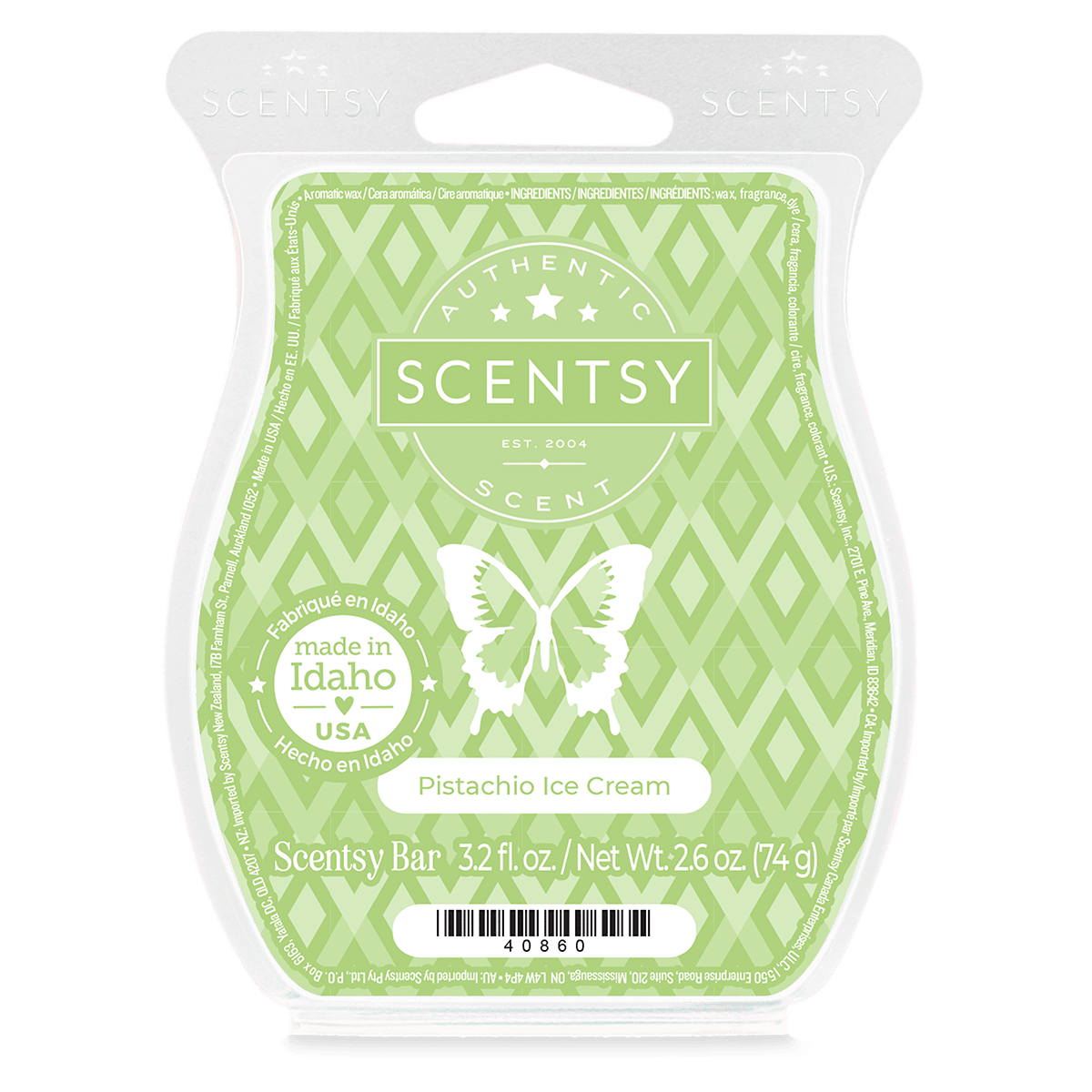 Pistachio Ice Cream Scentsy Bar