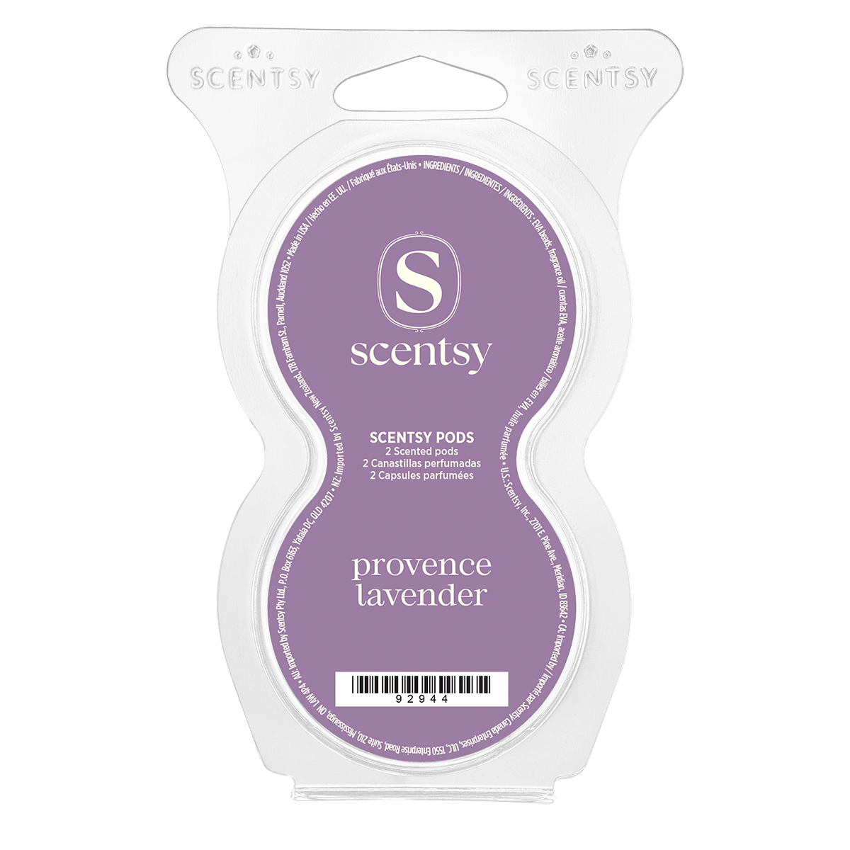 Provence Lavender Scentsy Pod Twin Pack