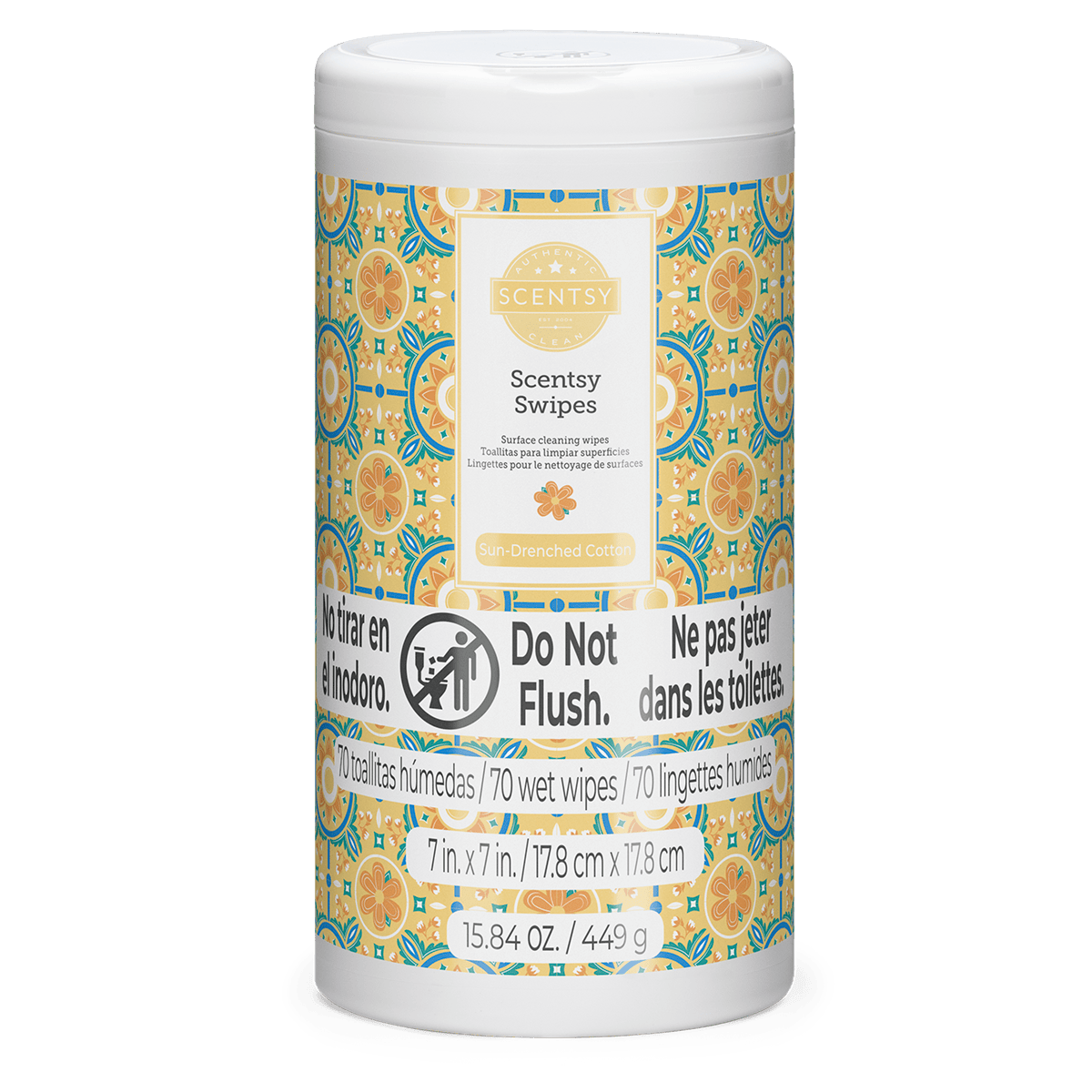 Sun-Drenched Cotton Scentsy Swipes
