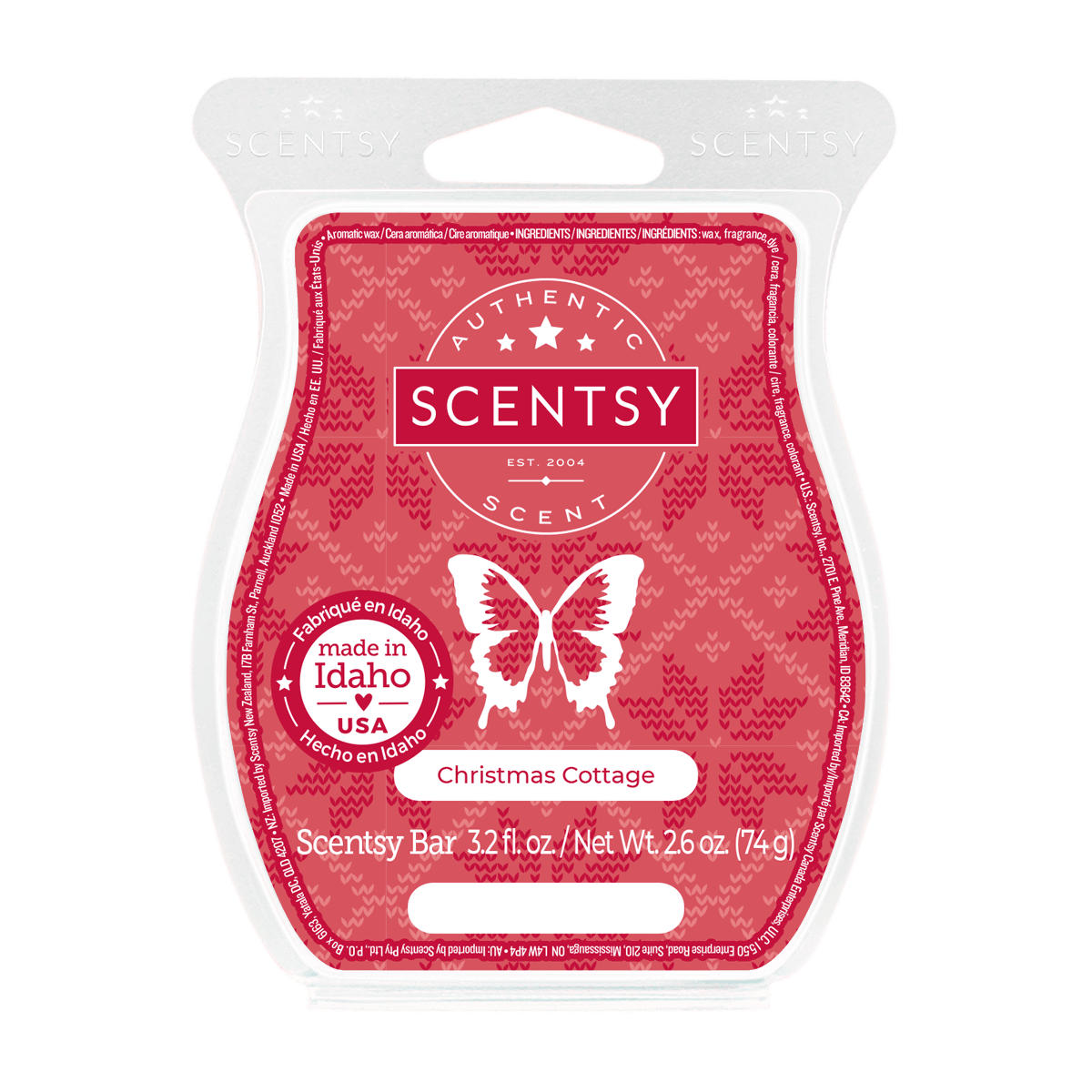 Christmas Cottage Scentsy Bar